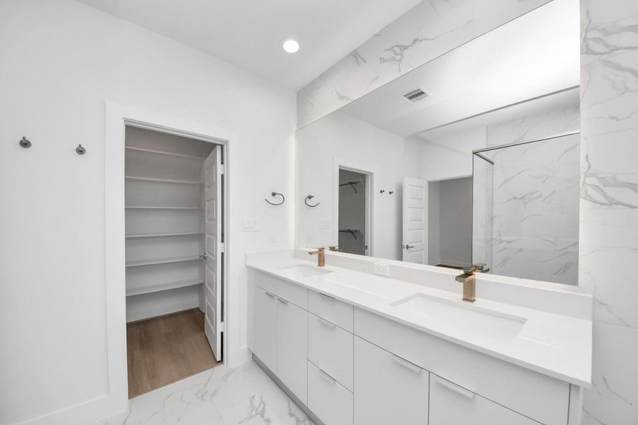 Primary bathroom Primary bathroom