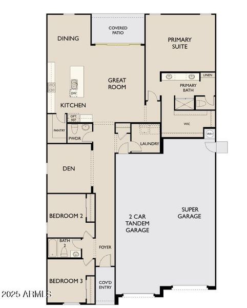 Floorplan - Ruby (R) - 4-Panel Floorplan - Ruby (R) - 4-Panel