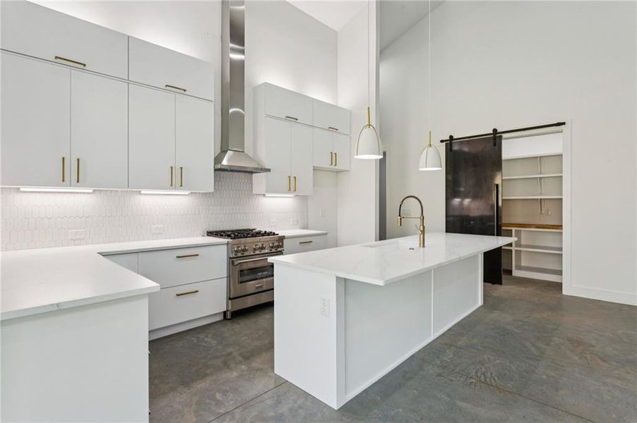 Furnished interior view inside a new home in , Marietta (Image 5).