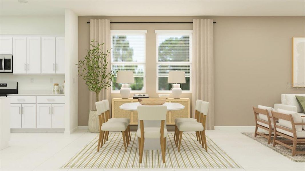 Furnished interior view inside a new home in Rivington, Debary (Image 6).