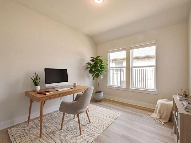 Furnished interior view inside a new home in Sierra Vista, Rosharon (Image 6).
