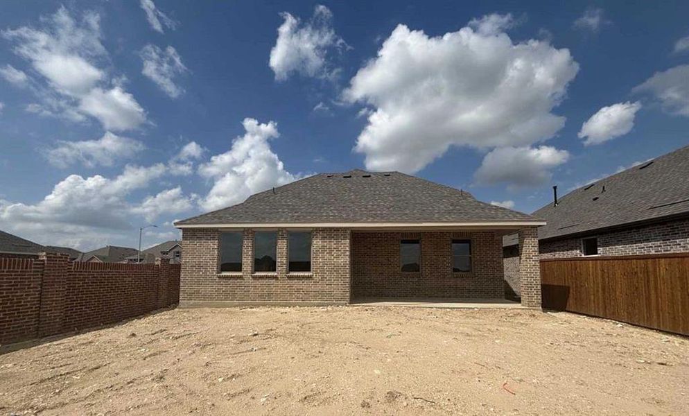 Rear Exterior Design Construction Progress