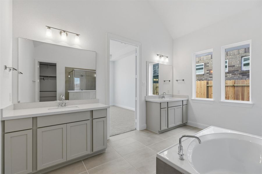Furnished interior view inside a new home in Sundance Cove, Crosby (Image 13).