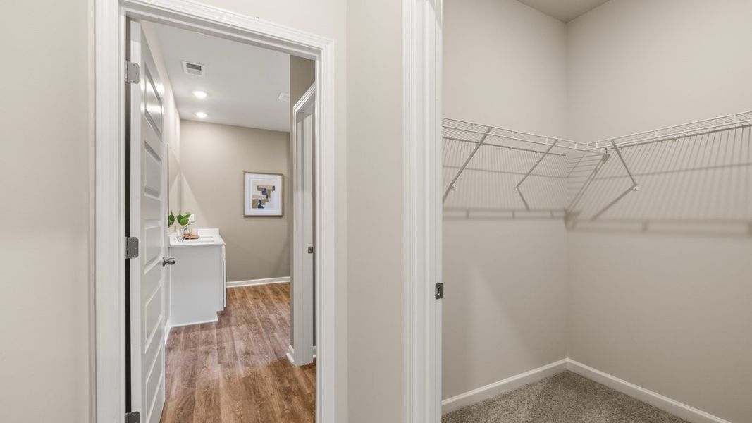 Representative unfurnished interior of a home built from the Aria by D.R. Horton in Newton Bridge Crossing, Athens (Image 19).