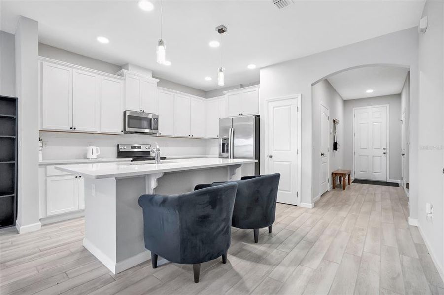 Furnished interior view inside a new home in , Oviedo (Image 13).