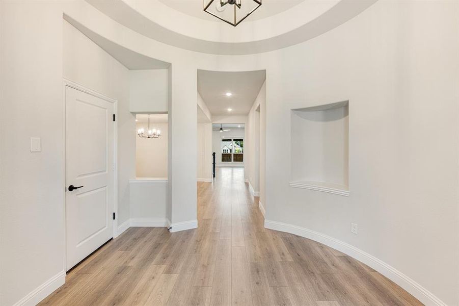 Spacious, unfurnished interior of a new home in Eagle Glen 50, Alvarado (Image 25). Spacious, unfurnished interior of a new home in Eagle Glen 50, Alvarado (Image 25).