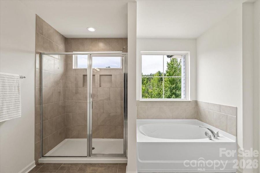 Furnished interior view inside a new home in , Troutman (Image 10).