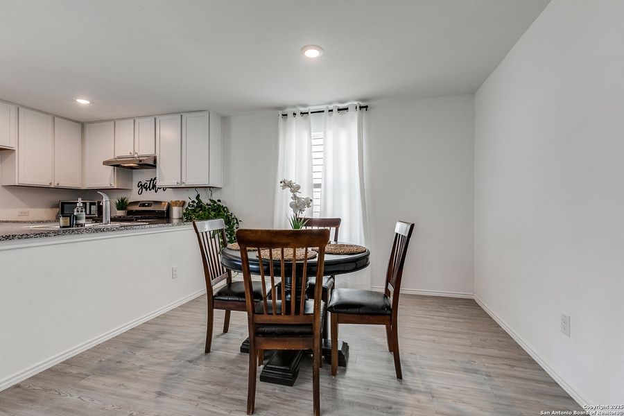 Furnished interior view inside a new home in , San Antonio (Image 6). Furnished interior view inside a new home in , San Antonio (Image 6).