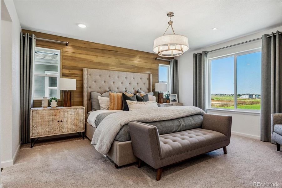 Furnished interior view inside a new home in Red Barn Meadows, Mead (Image 10). Furnished interior view inside a new home in Red Barn Meadows, Mead (Image 10).