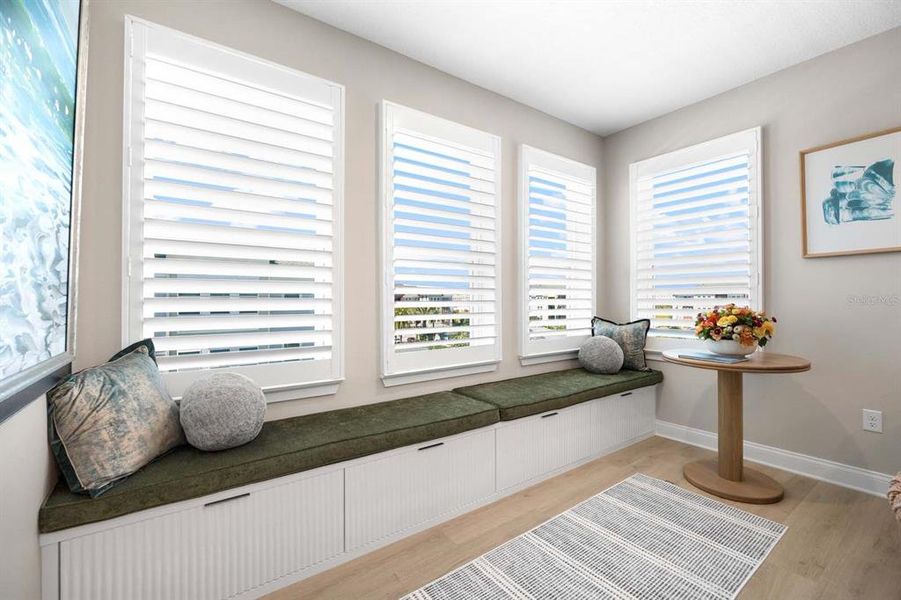Furnished interior view inside a new home in Gatherings® of Lake Nona, Orlando (Image 4).