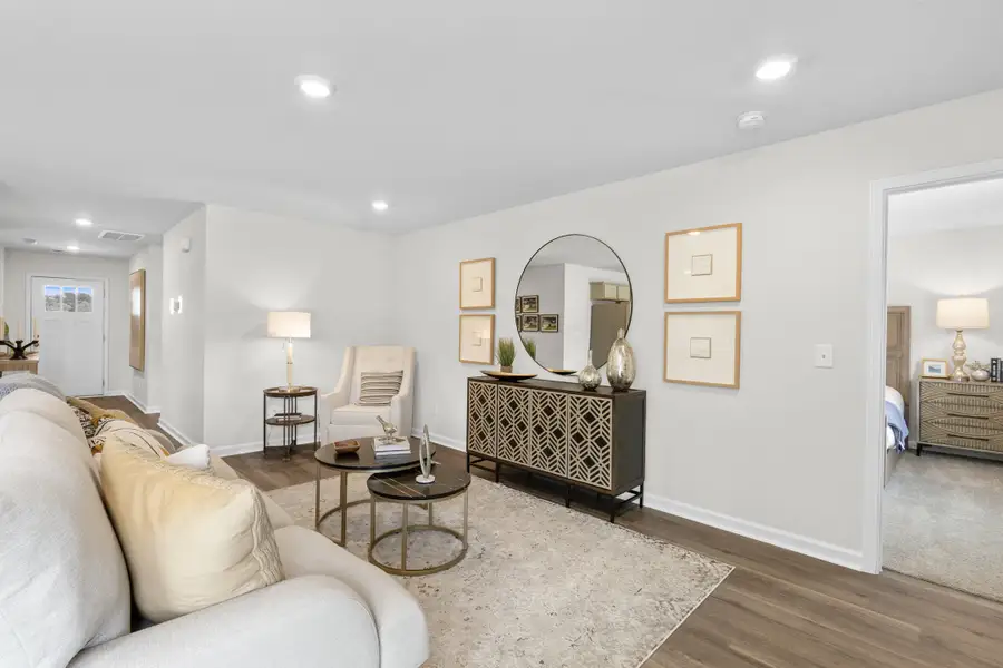 Representative furnished interior of a home built from the Spruce A by McGuinn Homes in Reserves at Mill Creek, Columbia (Image 6).