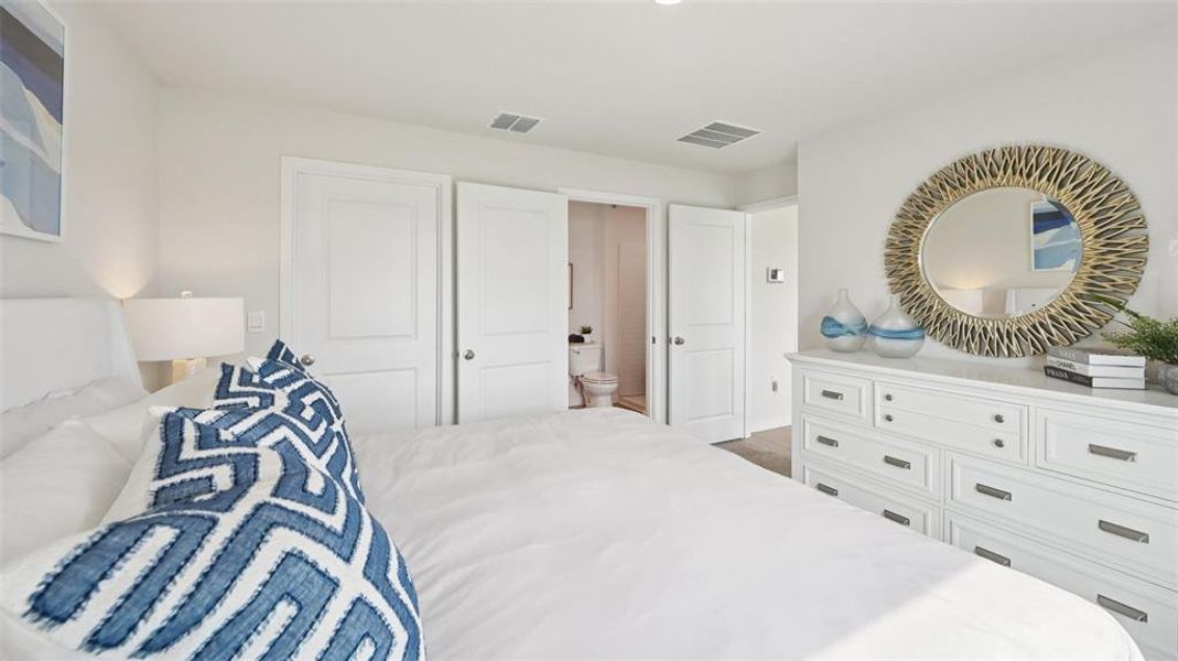 Furnished interior view inside a new home in Cove at West Port - Express, Port Charlotte (Image 19).