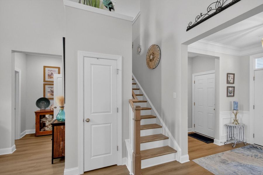 Furnished interior view inside a new home in Parker's Preserve, Ridgeville (Image 9).