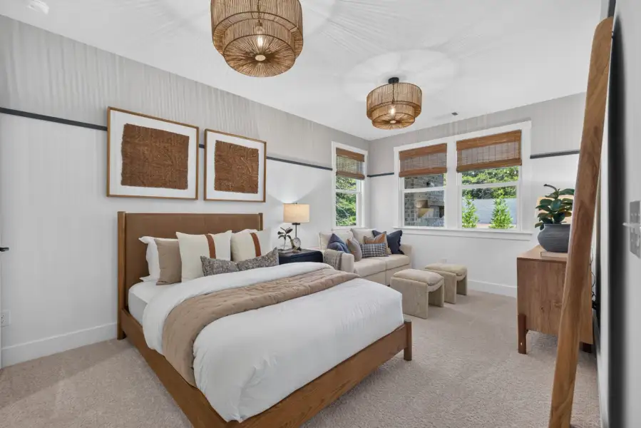 Representative furnished interior of a home built from the Roseland by Pulte Homes in Windsor Court, Fayetteville (Image 54).