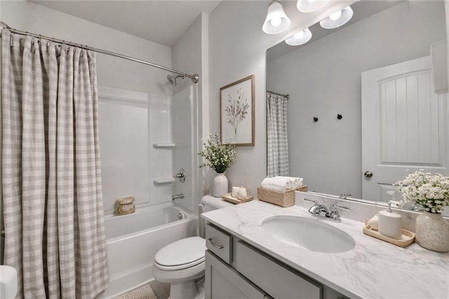 Furnished interior view inside a new home in , Sugar Hill (Image 13).