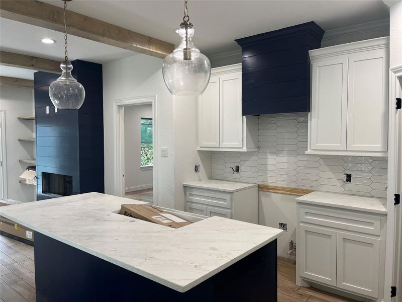 Furnished interior view inside a new home in , Conroe (Image 3).