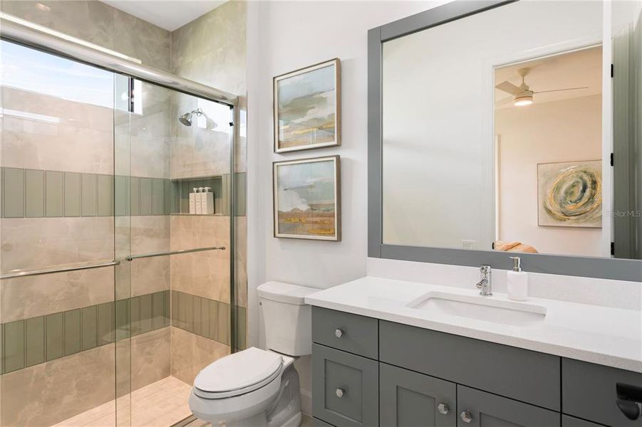 Furnished interior view inside a new home in , Odessa (Image 57).