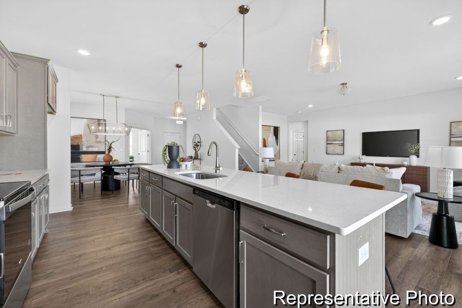 Furnished interior view inside a new home in Nathans Ridge, Lillington (Image 3).