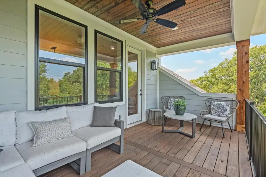 The Ballentine Upstairs Porch
