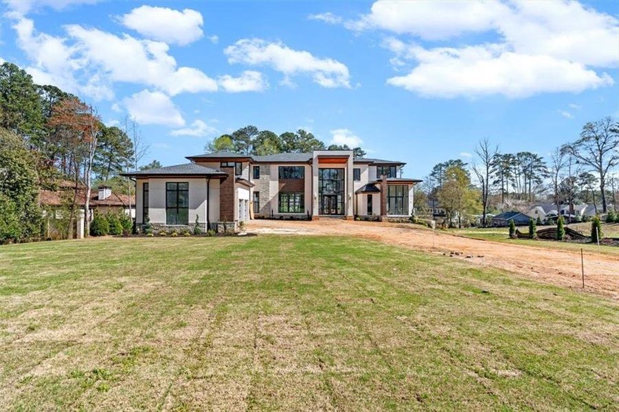 Exterior details and patio area of a home in , Marietta (Image 31).