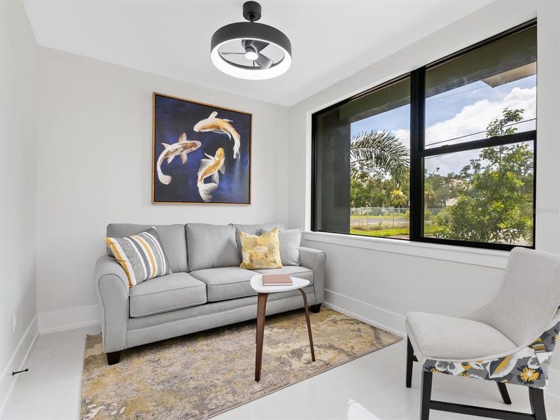 Furnished interior view inside a new home in , Sarasota (Image 30).