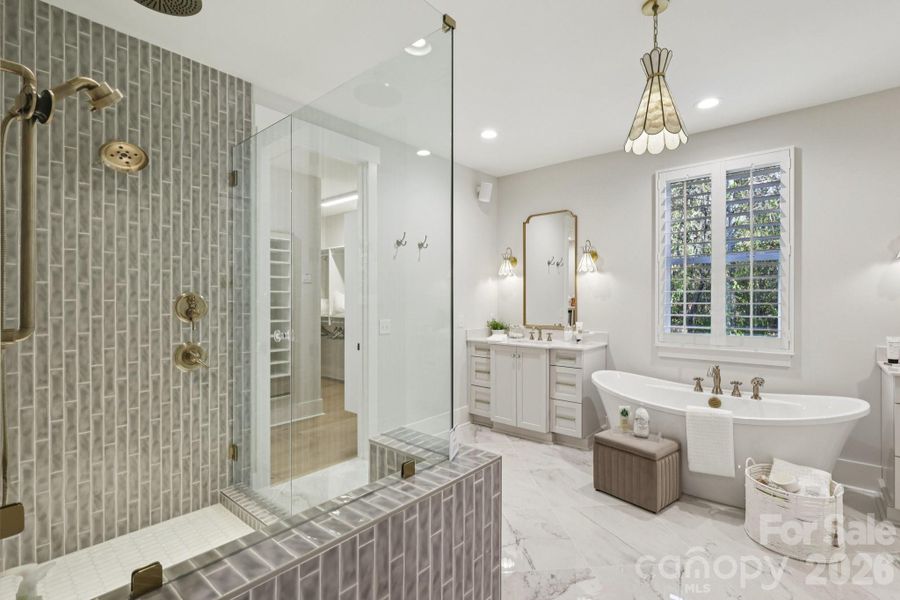 Furnished interior view inside a new home in , Charlotte (Image 13). Furnished interior view inside a new home in , Charlotte (Image 13).