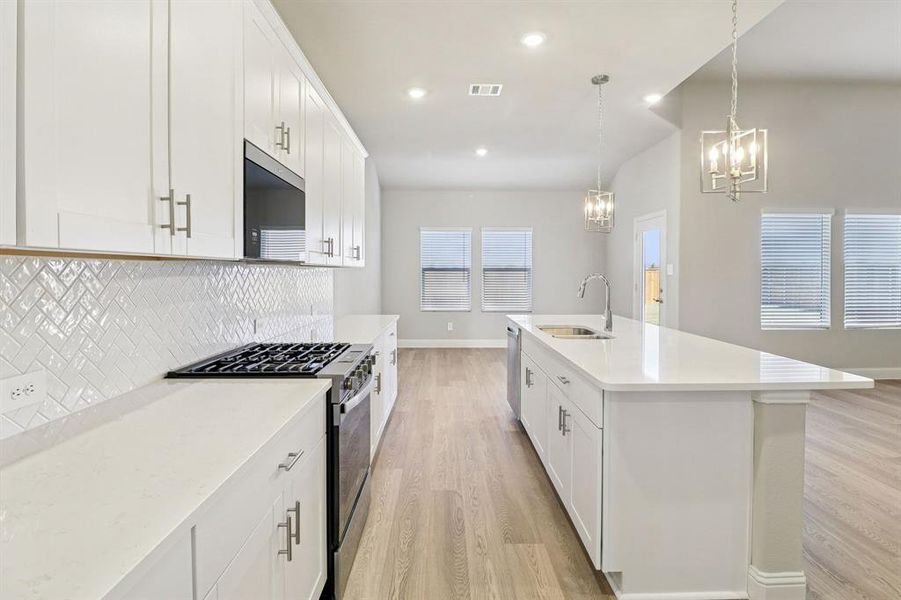 Photo is not of the actual home, but is an inspirational photo of builder’s model home and may depict options, furnishings, and/or decorator features that are not included.