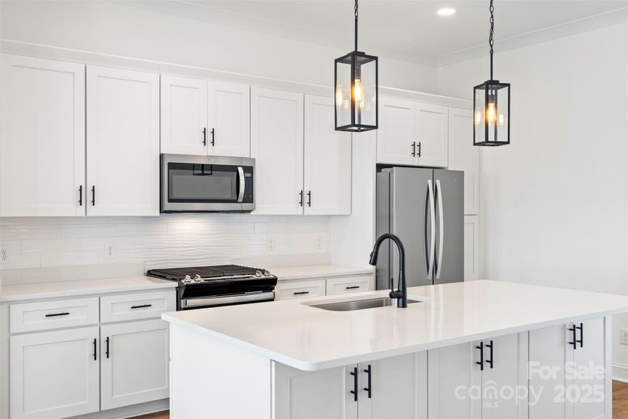 Furnished interior view inside a new home in , Kannapolis (Image 9).