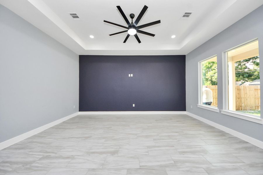 Spacious, unfurnished interior of a new home in , La Porte (Image 30). Spacious, unfurnished interior of a new home in , La Porte (Image 30).