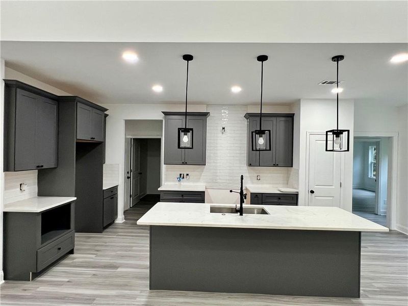 Furnished interior view inside a new home in , Fairburn (Image 13).