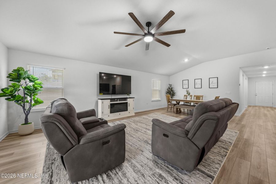 Furnished interior view inside a new home in Copper Ridge, Jacksonville (Image 8).