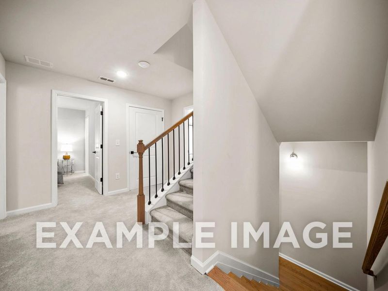 Representative unfurnished interior of a home built from the The Hickory B by Davidson Homes LLC in Melody Lakeside Estates, Buford (Image 22).