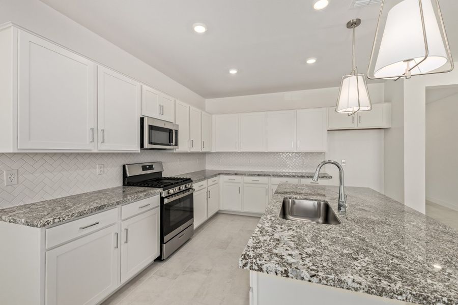 Furnished interior view inside a new home in Teravalis, Buckeye (Image 3).