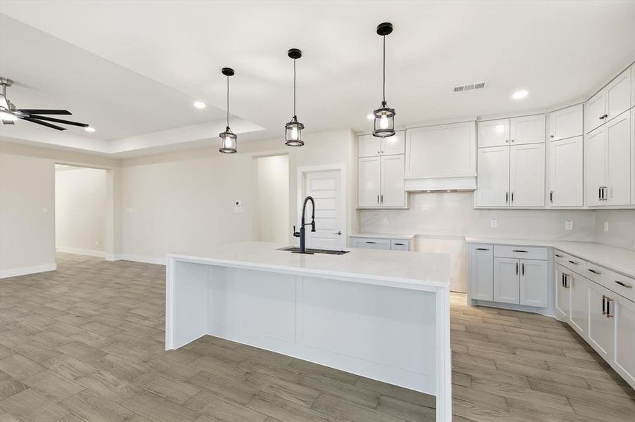 Furnished interior view inside a new home in , Terrell (Image 6).