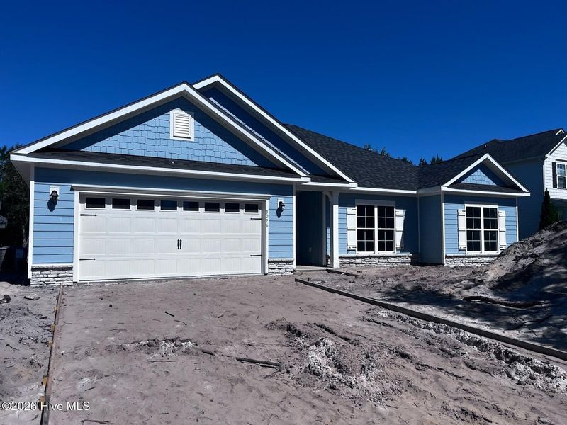 In-progress construction of a new home in Rutledge, Shallotte, NC (Image 25).