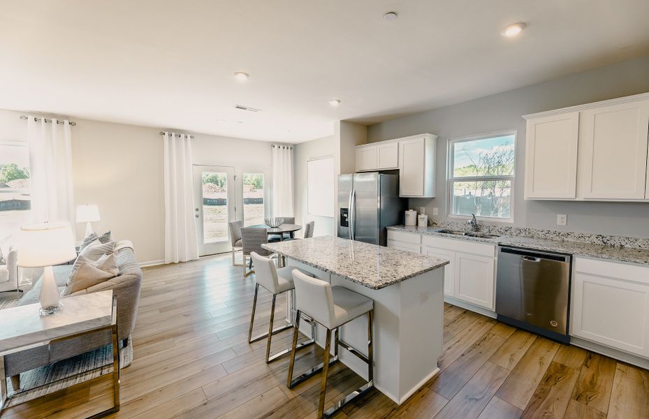 Open Kitchen with Island