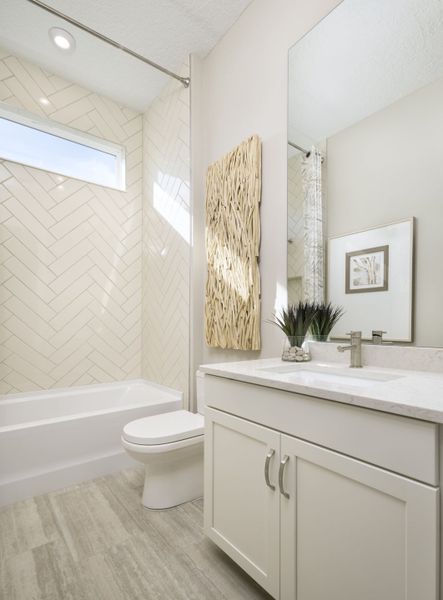 Representative furnished interior of a home built from the Lucia by Mattamy Homes in RiverTown, St. Johns (Image 13).