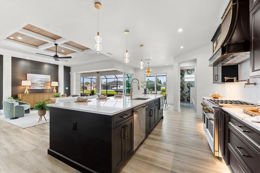 Furnished interior view inside a new home in , Port Charlotte (Image 40).