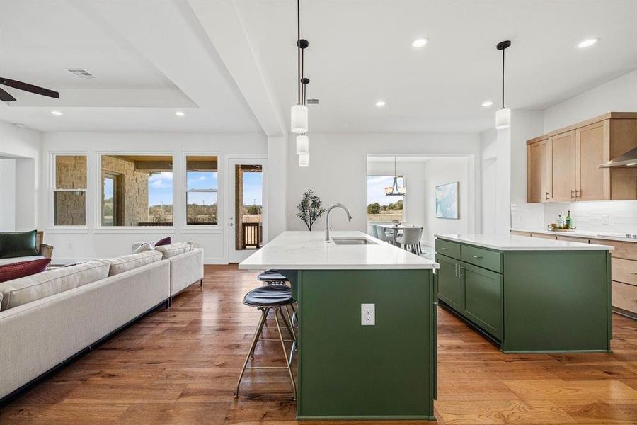 Furnished interior view inside a new home in , Georgetown (Image 10).