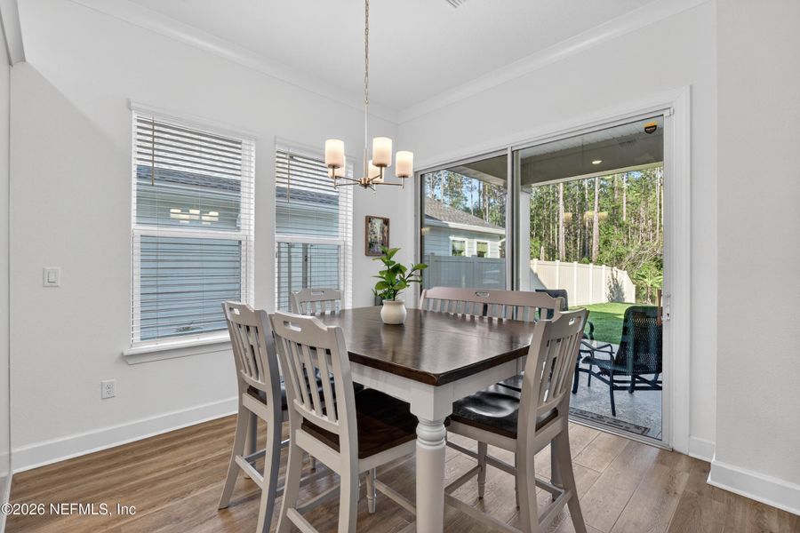Furnished interior view inside a new home in , St. Johns (Image 11).