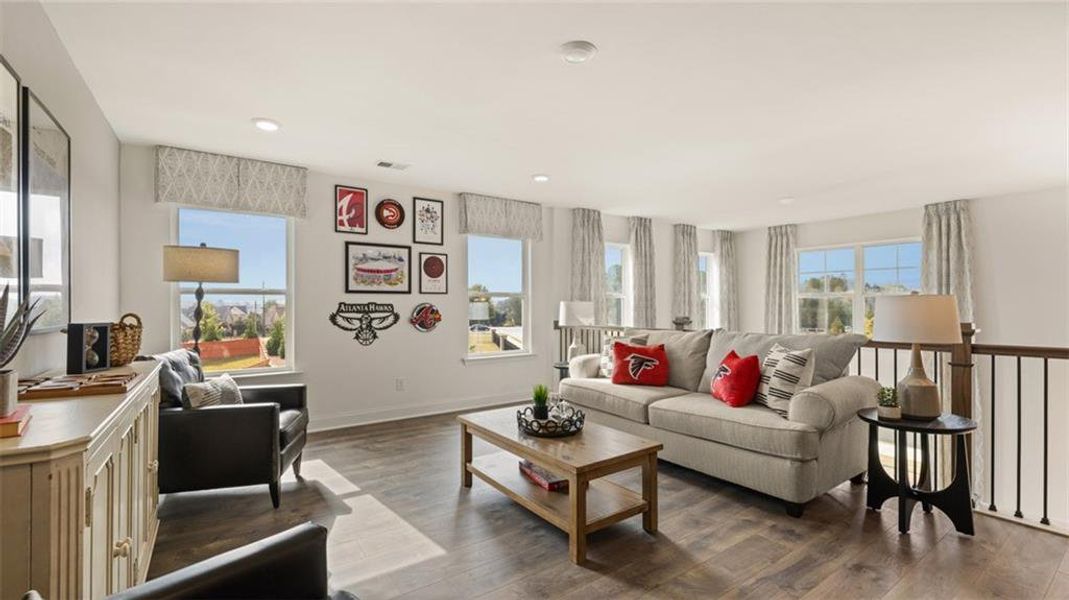Furnished interior view inside a new home in The Gates at Pates Creek, Hampton (Image 36).