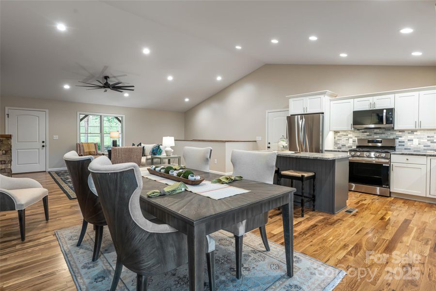 Furnished interior view inside a new home in , Mars Hill (Image 6).