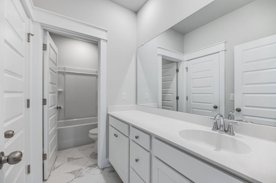 Furnished interior view inside a new home in Carnes Crossroads: Arbor Collection, Summerville (Image 4).