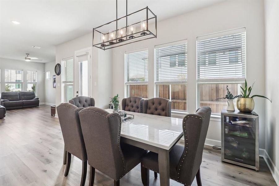 Furnished interior view inside a new home in , Arlington (Image 11).
