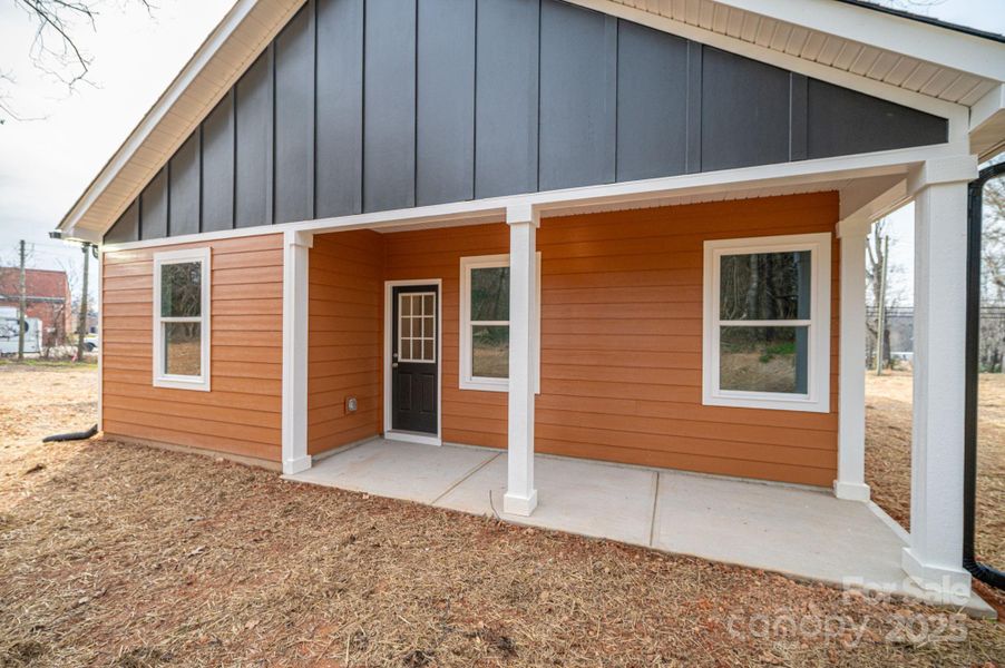 Exterior details and patio area of a home in , Cherryville (Image 4).