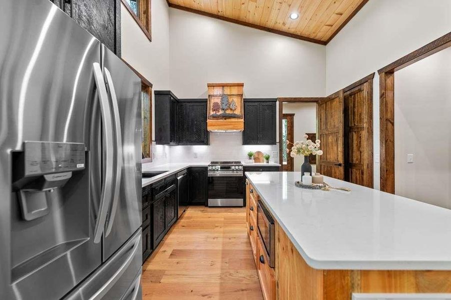 Furnished interior view inside a new home in , Blue Ridge (Image 14).