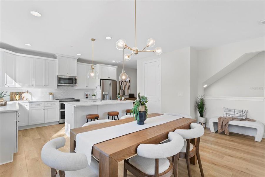 Furnished interior view inside a new home in , Tampa (Image 7).