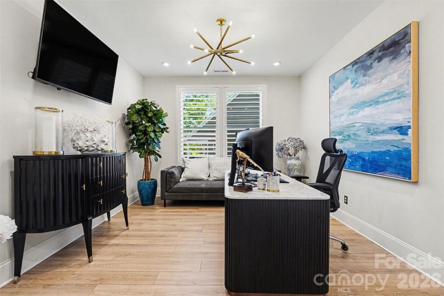 Furnished interior view inside a new home in , York (Image 10).