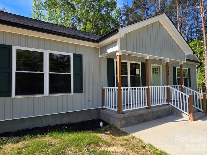 Exterior details and patio area of a home in , Clover (Image 3). Exterior details and patio area of a home in , Clover (Image 3).