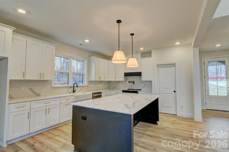 Furnished interior view inside a new home in , Bessemer City (Image 6).